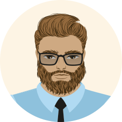 Avatar Testimonial männlich Comic
